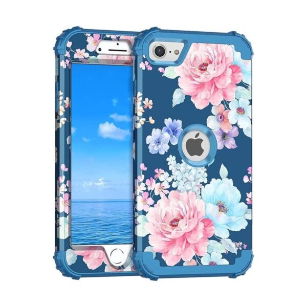Rancase Funda para iPhone SE 2020 tres capas de_1