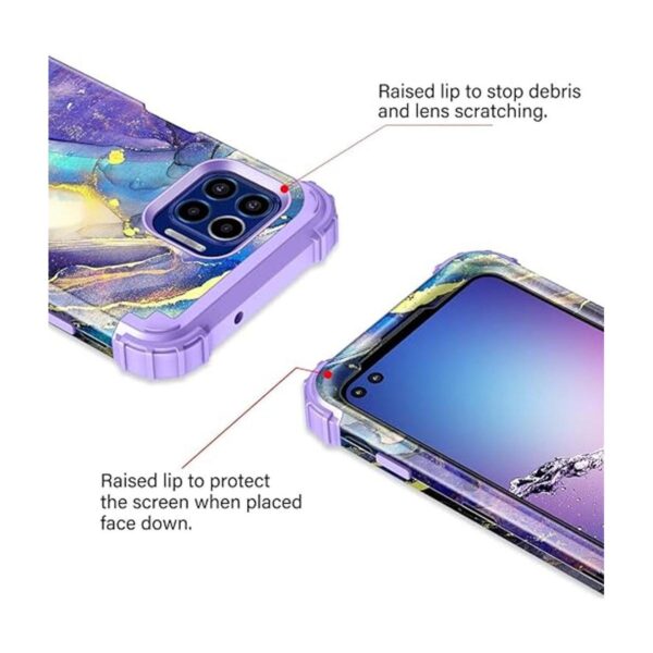 Rancase Funda para Motorola Moto One 5G 2020 funda para_4