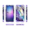Rancase Funda compatible con Galaxy A52 5G tres capas de_2