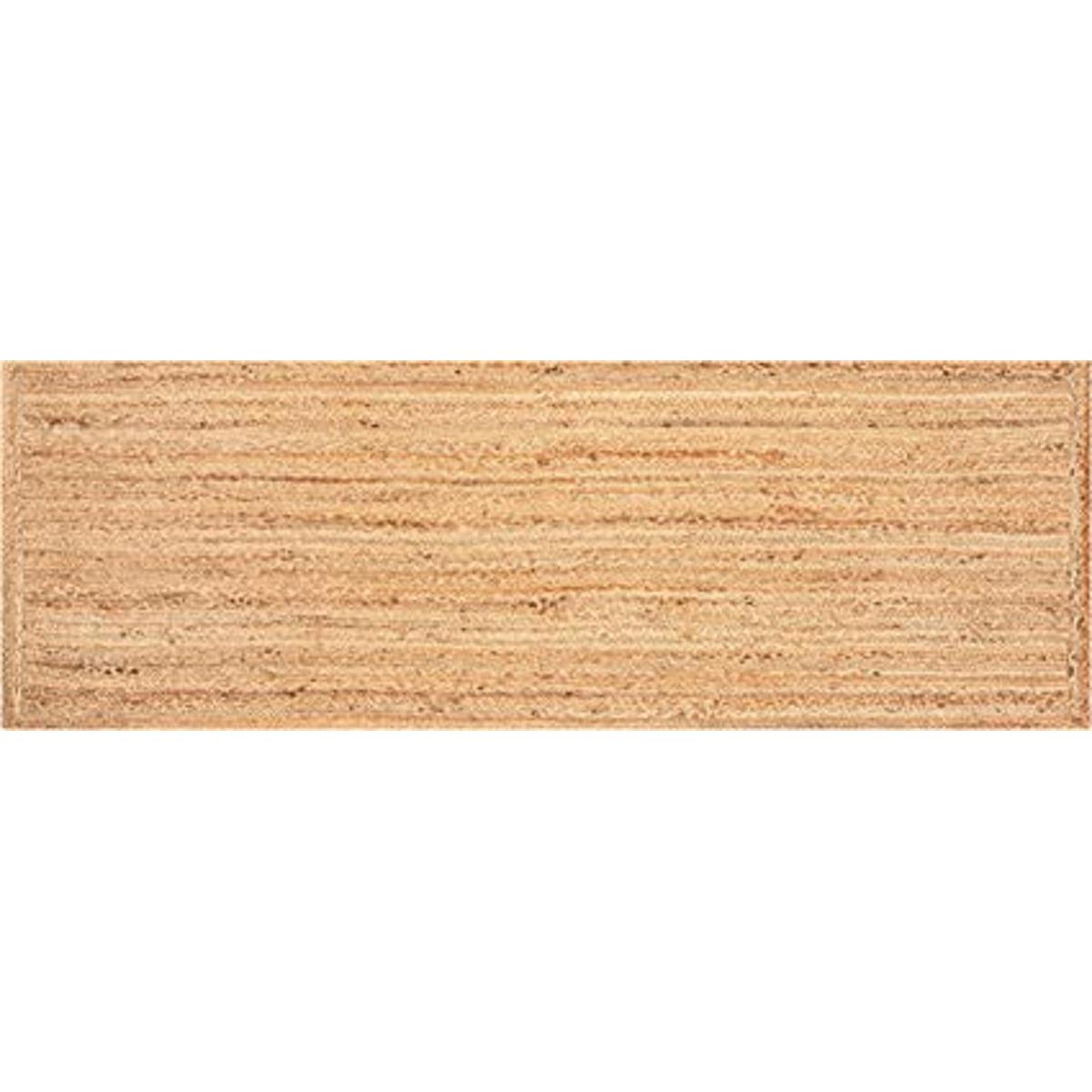 Ramanta Home Alfombra trenzada de yute de 24 x 72