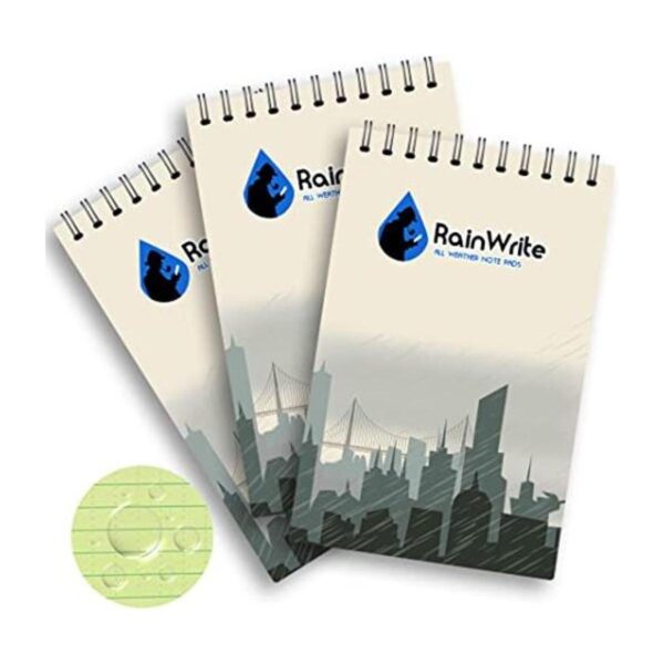 RainWrite Bloc de notas impermeable para todo tipo de_1