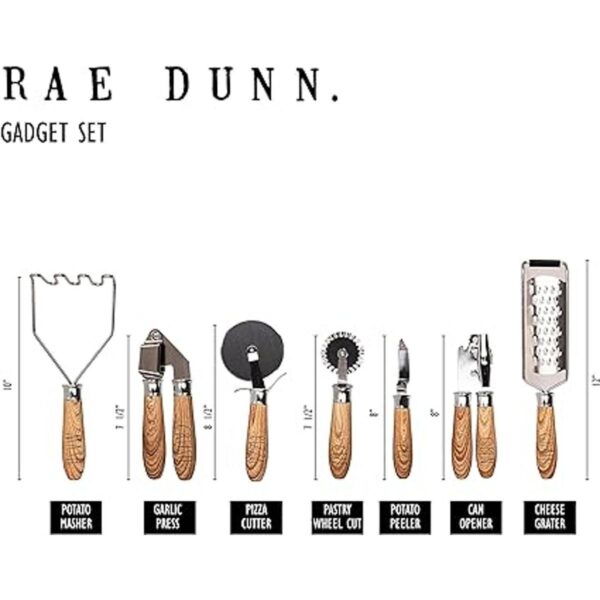 Rae Dunn Everyday Collection Juego de utensilios de