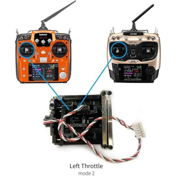Radiolink RC Dual Stick Transmisor Original Pulgar