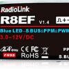 Radiolink R8EF 8 canales 2.4G receptor RC SBUSPPMPWM_1