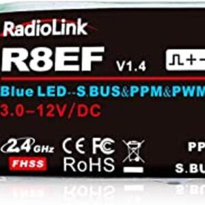 Radiolink R8EF 8 canales 2.4G receptor RC SBUSPPMPWM_1