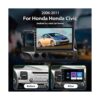 Radio de coche Android 10.0 para Honda Civic 20062011_2