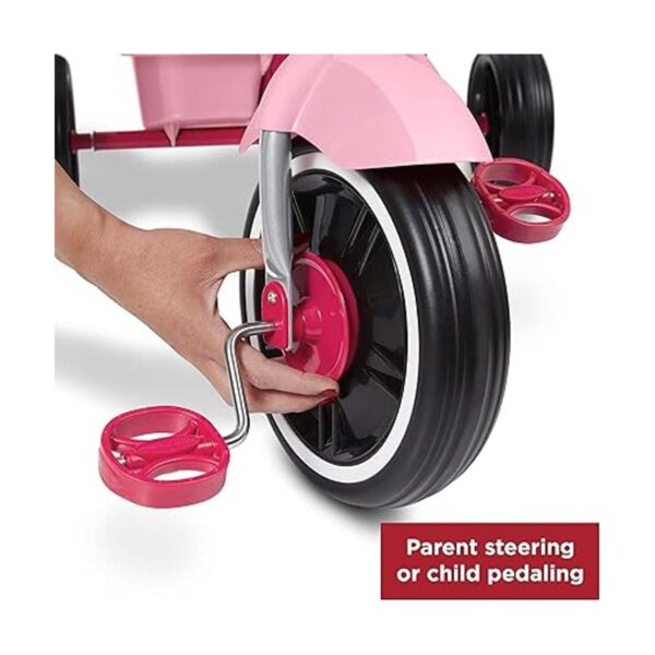 Radio Flyer Pedal Push 4 en 1 Stroll N Trike triciclo_6