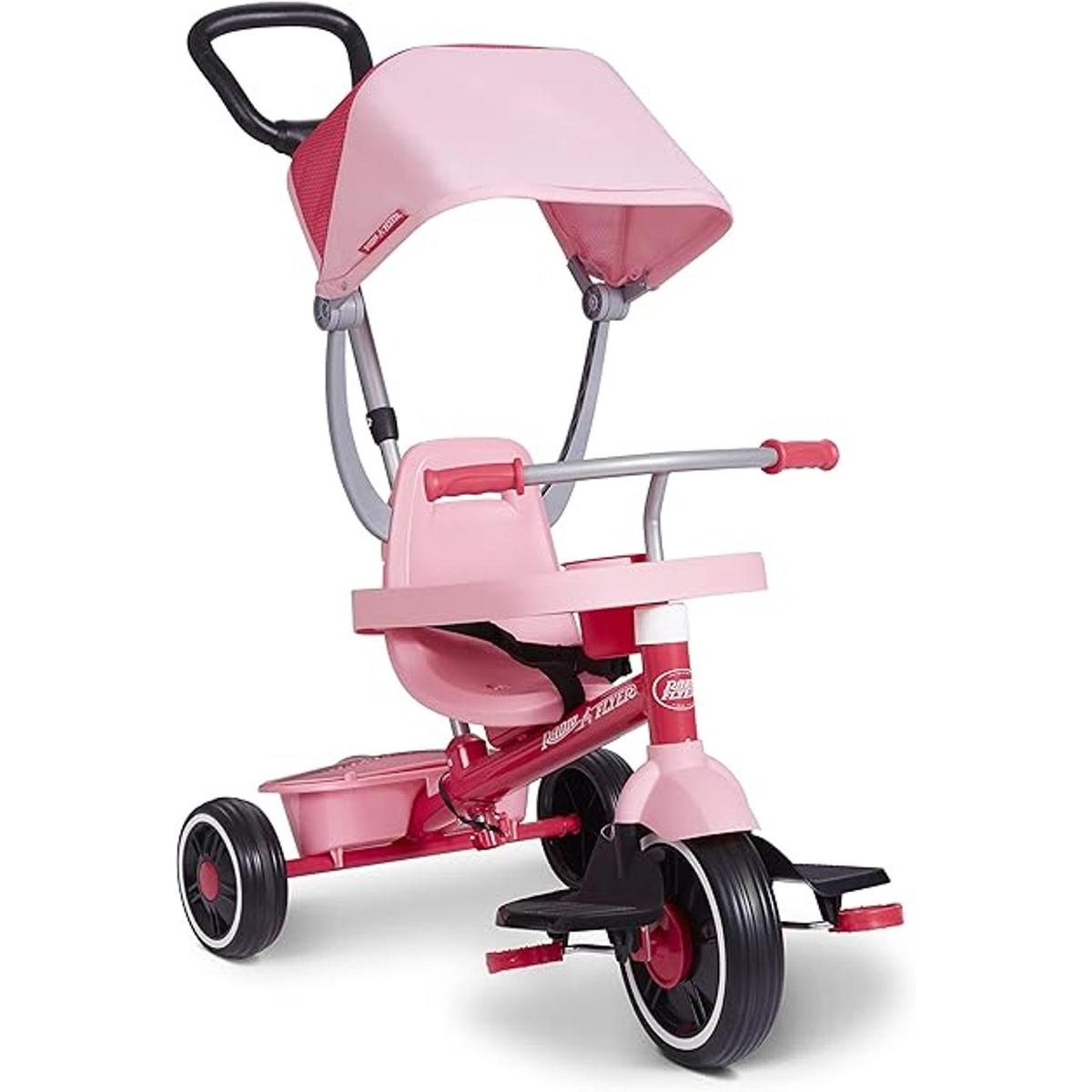 Radio Flyer Pedal Push 4 en 1 Stroll N Trike triciclo