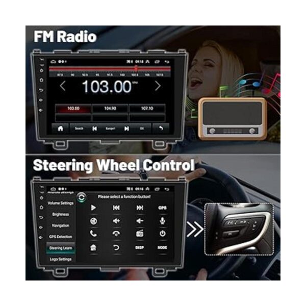 Radio para Honda CRV 2007 2008 2009 2010 2011 estéreo de 9_6
