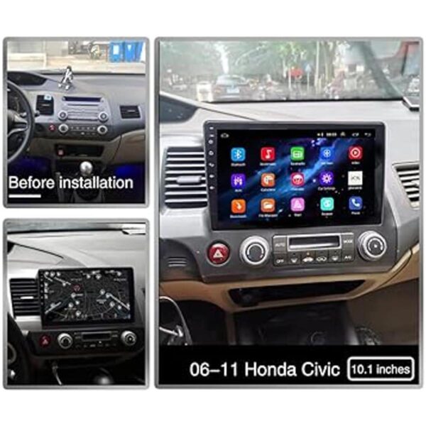 Radio estéreo para coche Honda Civic 20062011 Android 10.1_2