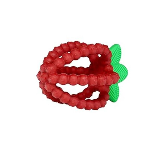 RaZbaby Juguete de dentición de silicona para bebés y_6
