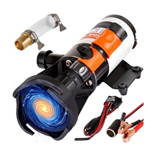 RVRAYS Bomba maceradora para autocaravana de 12 V y 12_1