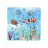 RW1045 colorido océano animales adhesivos de pared 3D