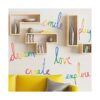 RW60067 coloridas pegatinas inspiradoras para pared Love