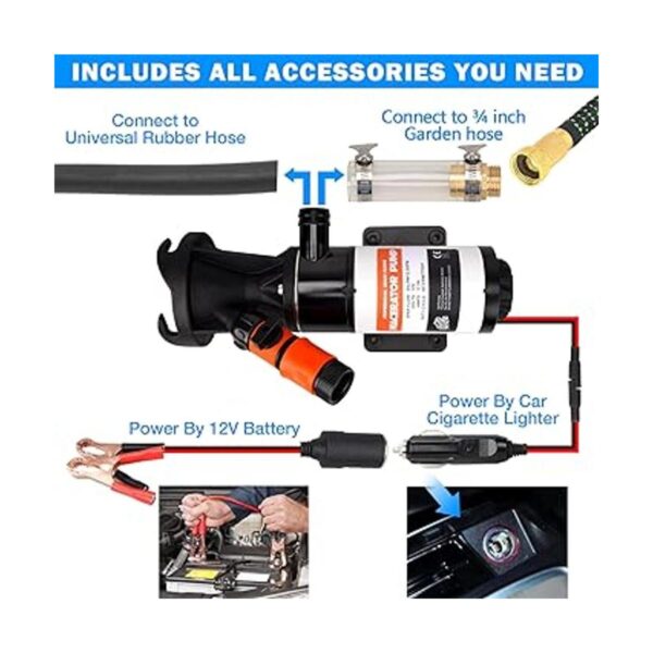 RVRAYS Bomba maceradora para autocaravana de 12 V y 12_3