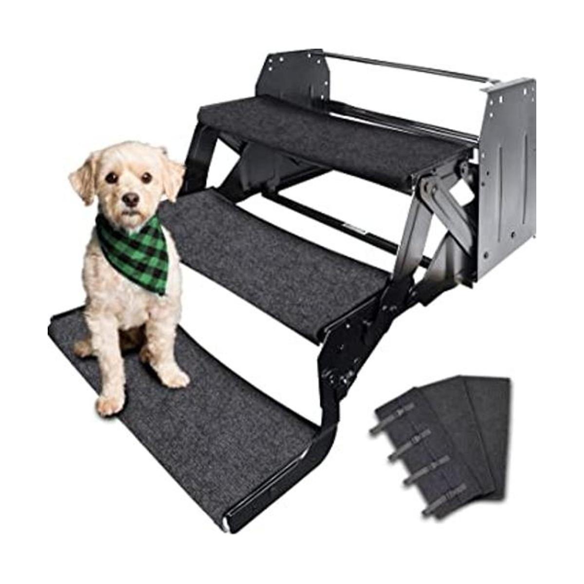 RVMATE Alfombras para escalones de autocaravana de 23