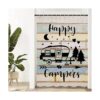 RV Shower Curtain Camper Shower Curtain Happy Camper
