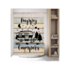 RV Shower Curtain Camper Shower Curtain Happy Camper