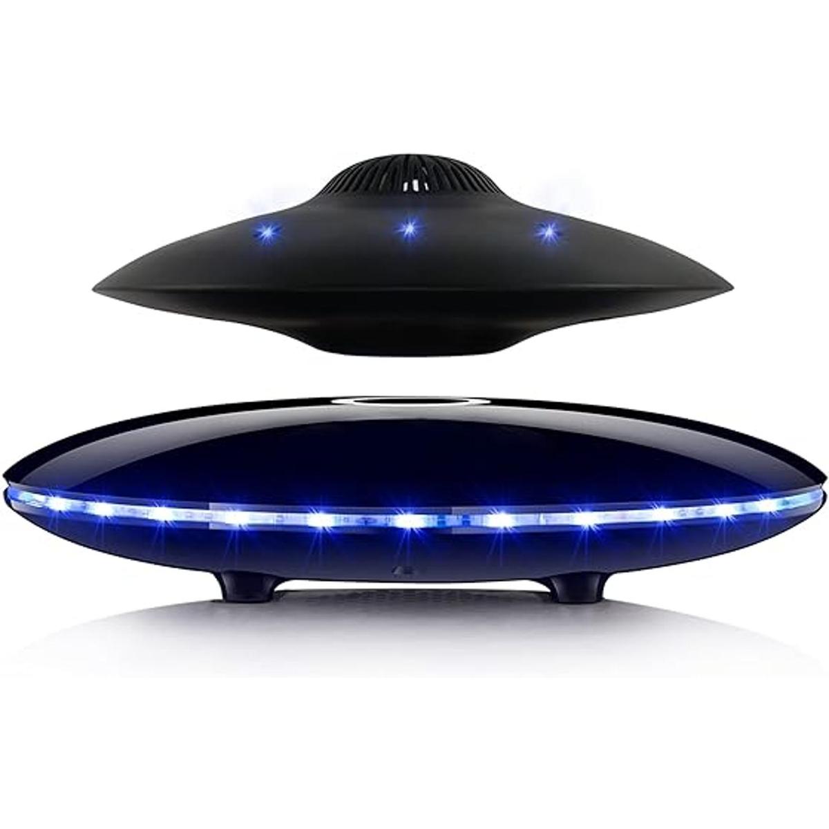 RUIXINDA Altavoz Bluetooth levitante con base de luces