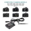 RUITOO EP5A DC Coupler EH5 AC Power Adapter Supply Kit de_3