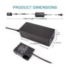 RUITOO EP5A DC Coupler EH5 AC Power Adapter Supply Kit de_4