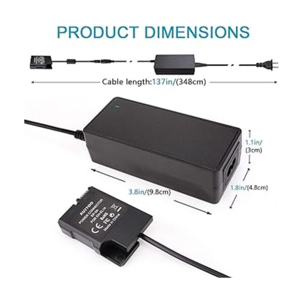 RUITOO EP5A DC Coupler EH5 AC Power Adapter Supply Kit de_4