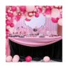 RUBFAC Kit de guirnalda de arco de globos rosados 160_5