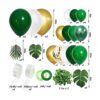 RUBFAC Kit de guirnalda de globos de fiesta de selva 152_2