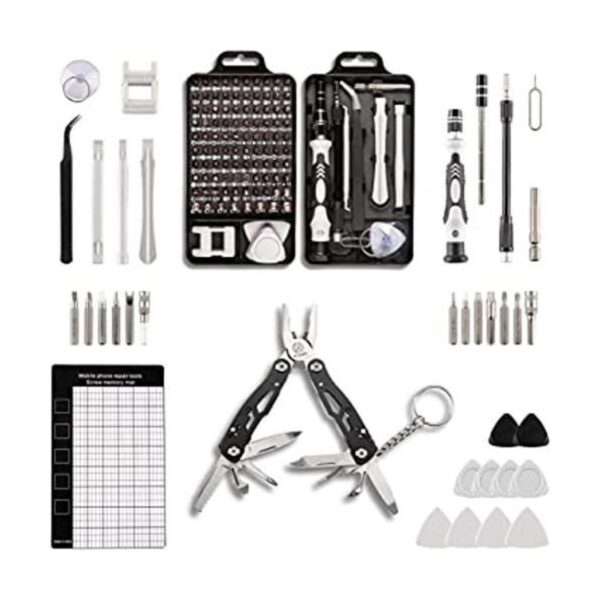 RT Crafts Juego de destornilladores de precisión 117 en 1