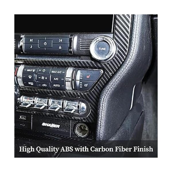 RTTCZ Consola central de fibra de carbono para decoración_3