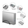 RSHTECH Carcasa de aluminio USB 3.1 Gen 1 HDD tipo C a_5