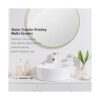 RQYIXI Juego completo de accesorios de baño de cerámica de