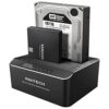 RSHTECH Base de disco duro externa de aluminio USB 3.0 a_1