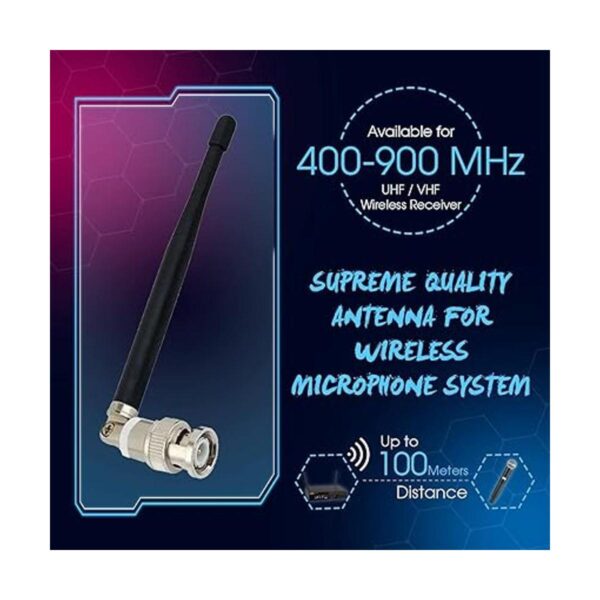 RS Antena inalámbrica Microhpne conector BNC de 14 onda_2