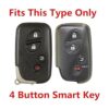 RPKEY Funda de piel para llave de mando a distancia sin_3