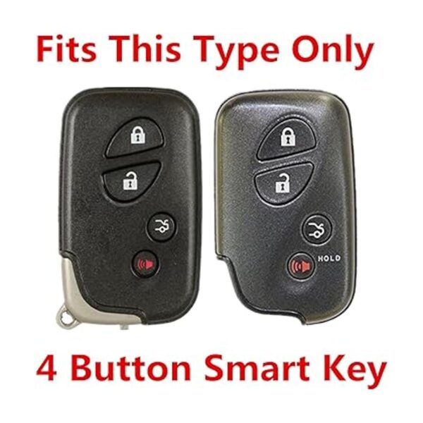 RPKEY Funda de piel para llave de mando a distancia sin_3