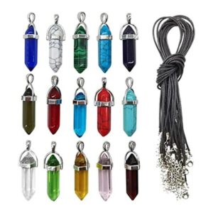 ROYHOO Juego de 30 cuentas de chakra puntiagudas curativas_1