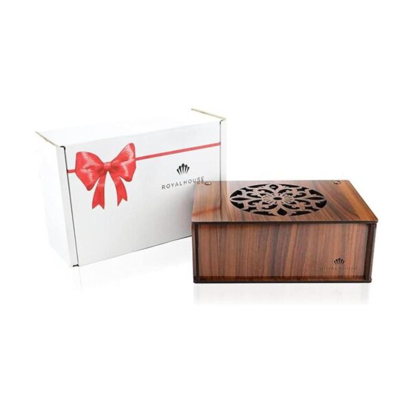 ROYALHOUSE Organizador de almacenamiento de caja de té de_6