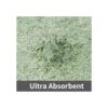 ROSMARUS Alfombra de baño lanuda antideslizante de 17 x 24_4