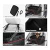 ROODO DogCat Booster Car Seat Premium Quality Metal Frame_5