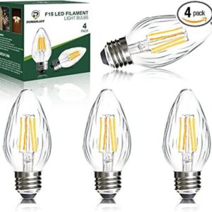 ROMANJOY Bombillas LED F15 de 4 W bombillas LED de_1
