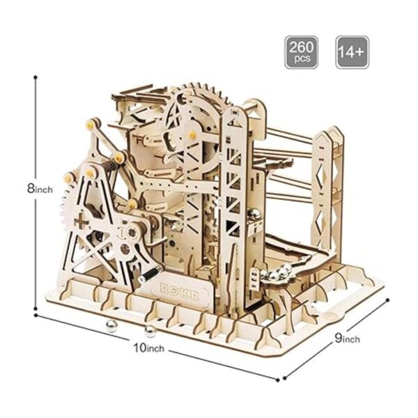ROKR Juego de rompecabezas de madera de montaje en 3D_5