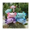 ROCHEMON Lindo animal de peluche de axolotl suave muñeca_4