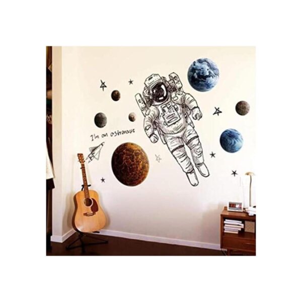 ROFARSO Calcomanías de pared de astronauta para el espacio_1