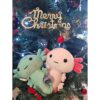 ROCHEMON Lindo animal de peluche de axolotl suave muñeca_6