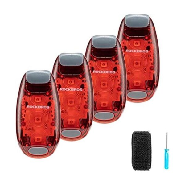 ROCKBROS Luces traseras pequeñas para bicicleta 3 modos_1