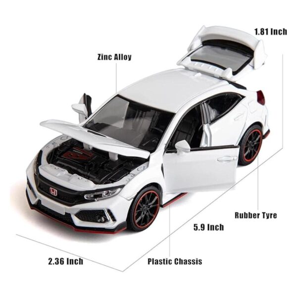 RMZ City Compatible con automóvil Civic de aleación