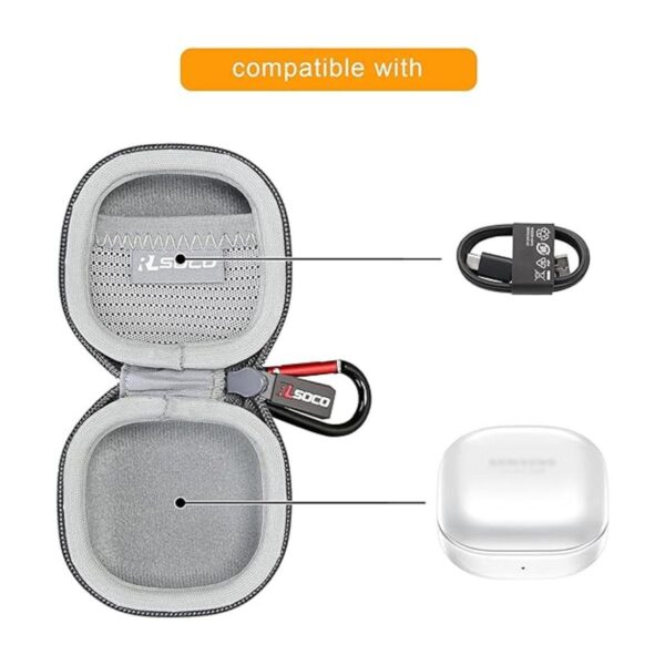 RLSOCO Funda de transporte para Samsung Galaxy Buds 2