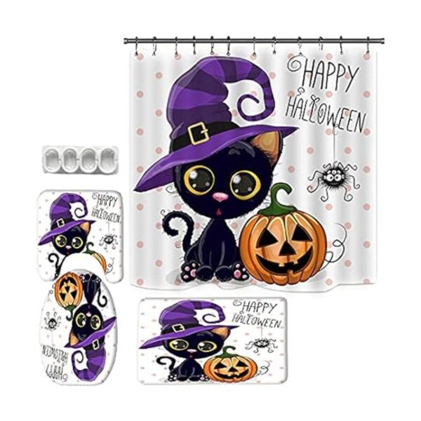 RLHHUG Bonito juego de cortinas de ducha para decoración_2