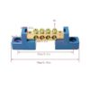 RLECS 2 unids Terminal Bus Bar 4 posiciones bloque de_3